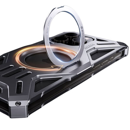Magnetisches Metallgehäuse mit Standfuß für iPhone