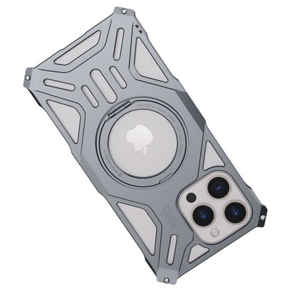 Magnetisches Metallgehäuse mit Standfuß für iPhone