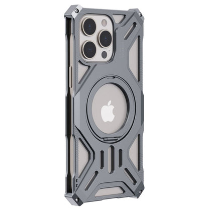 Magnetisches Metallgehäuse mit Standfuß für iPhone