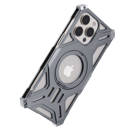 Magnetisches Metallgehäuse mit Standfuß für iPhone