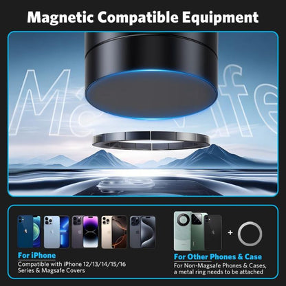 Magnetische Handyhalterung mit Vakuumsaugnapf