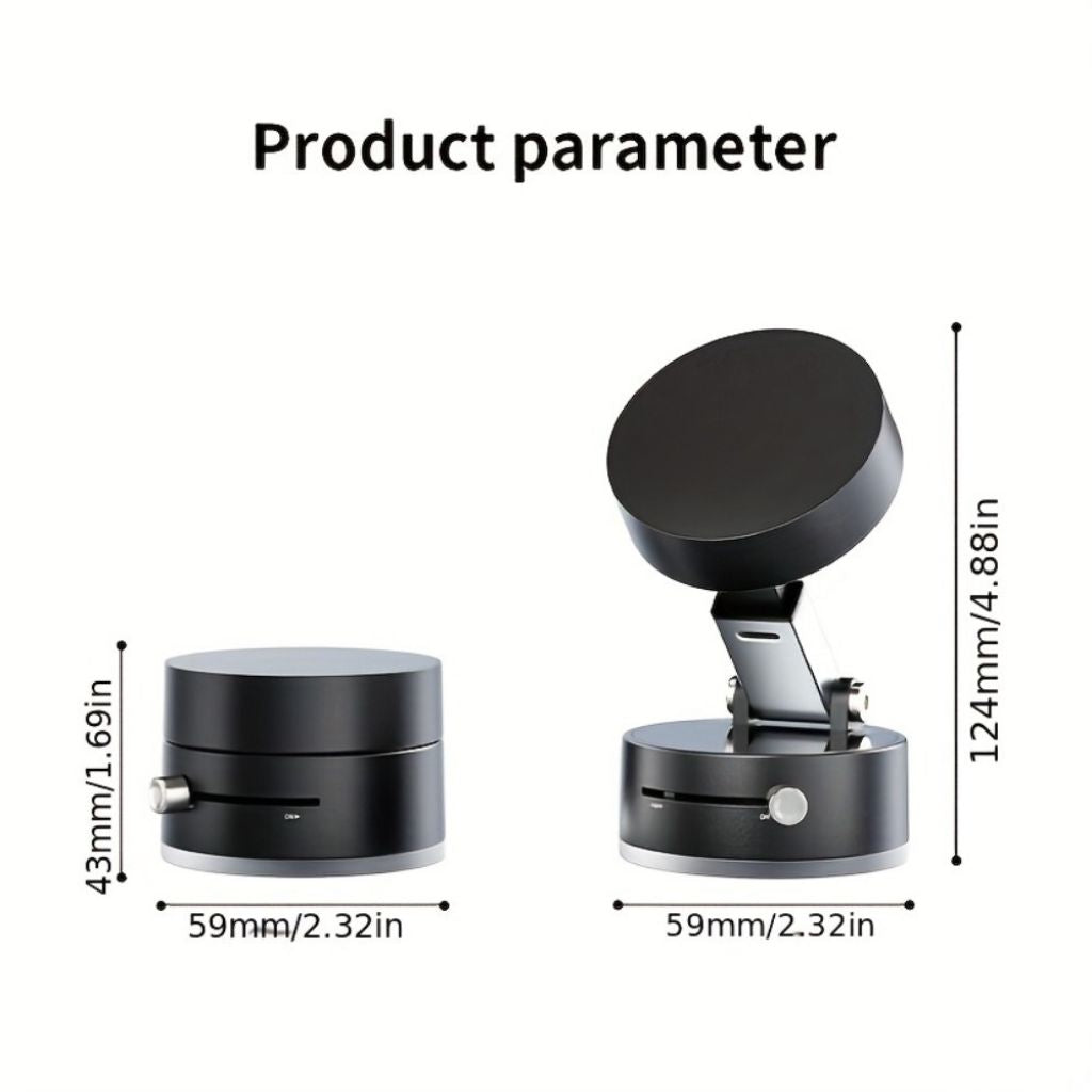 Magnetische Handyhalterung mit Vakuumsaugnapf