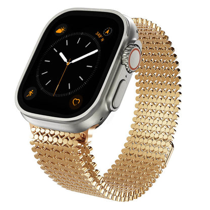 Magnetisches Edelstahl-Mesh-Armband für die Apple Watch
