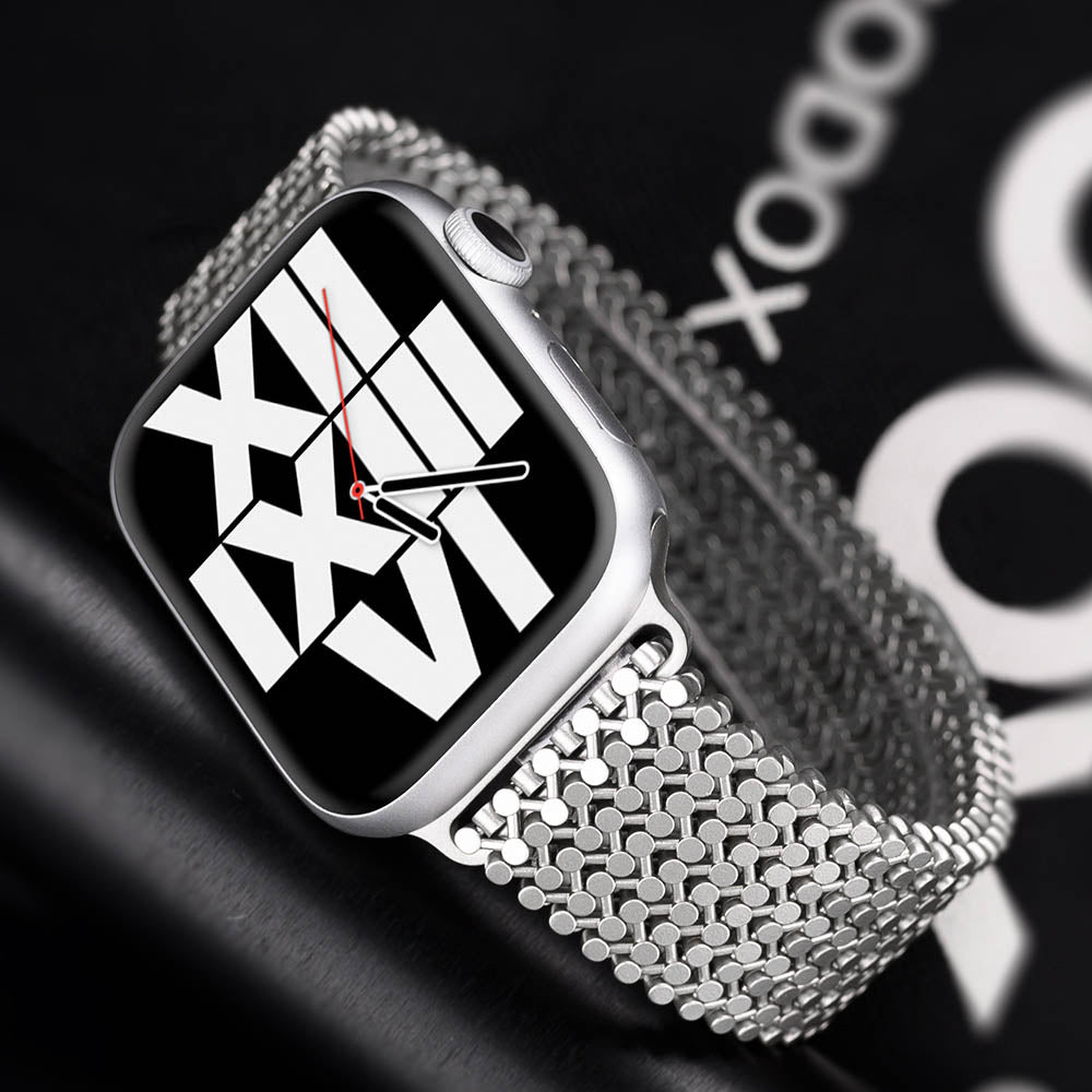 Magnetisches Edelstahl-Mesh-Armband für die Apple Watch