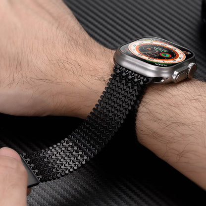 Magnetisches Edelstahl-Mesh-Armband für die Apple Watch