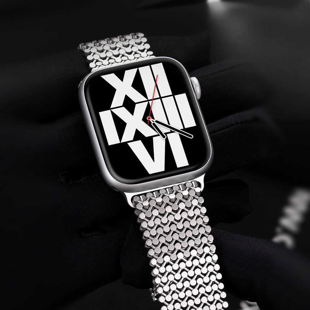 Magnetisches Edelstahl-Mesh-Armband für die Apple Watch
