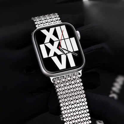 Magnetisches Edelstahl-Mesh-Armband für die Apple Watch