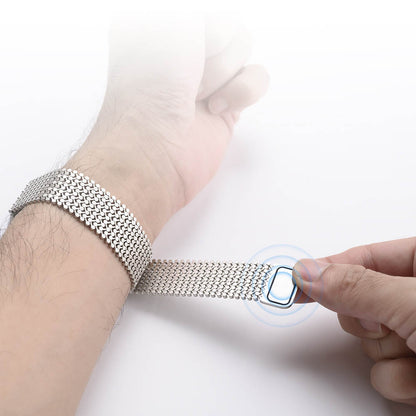 Magnetisches Edelstahl-Mesh-Armband für die Apple Watch
