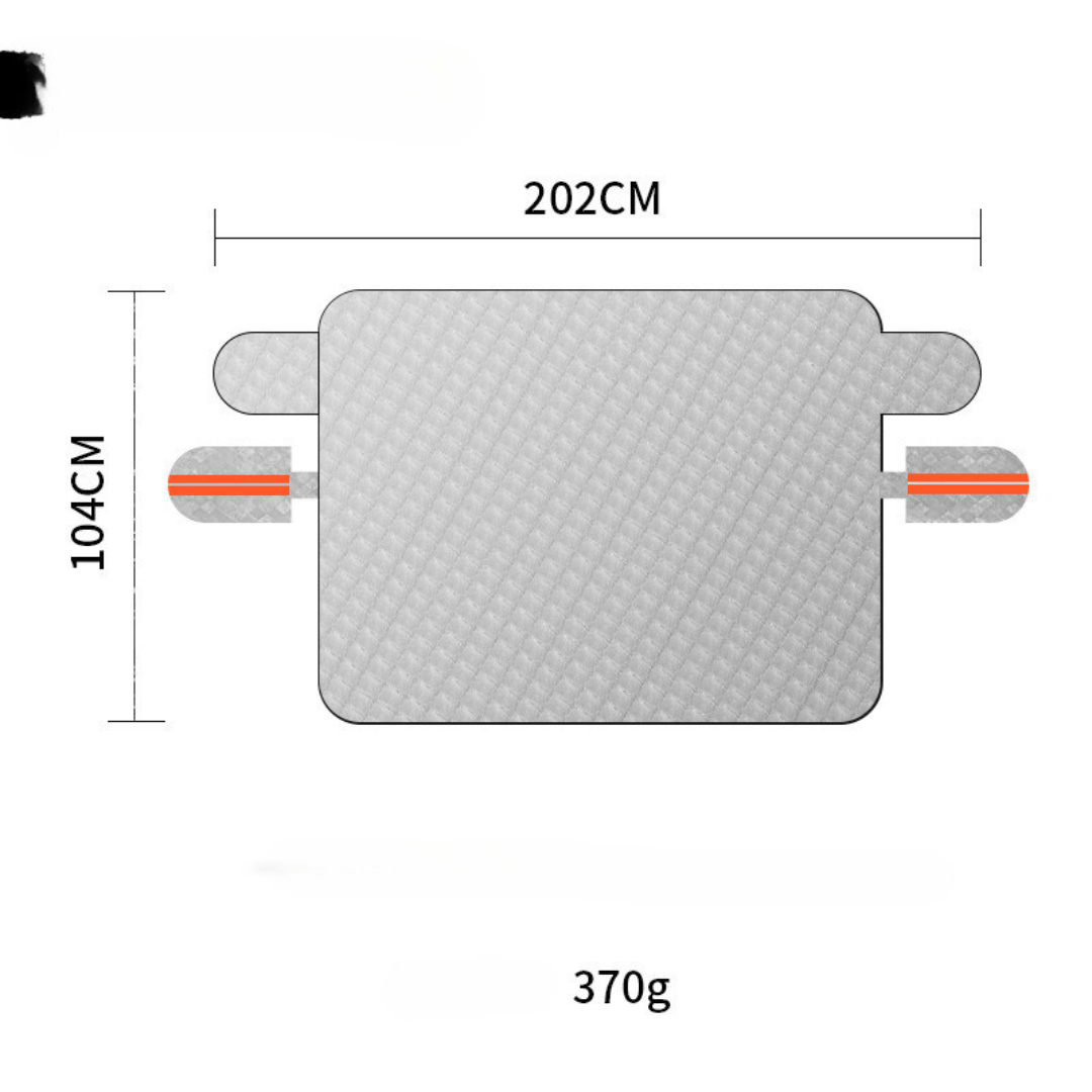 Magnetische Windschutzscheibenabdeckung - Winter Schutz