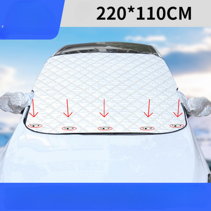 Magnetische Windschutzscheibenabdeckung - Winter Schutz