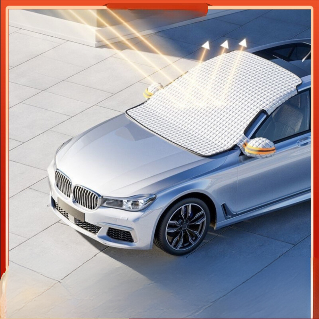 Magnetische Windschutzscheibenabdeckung - Winter Schutz