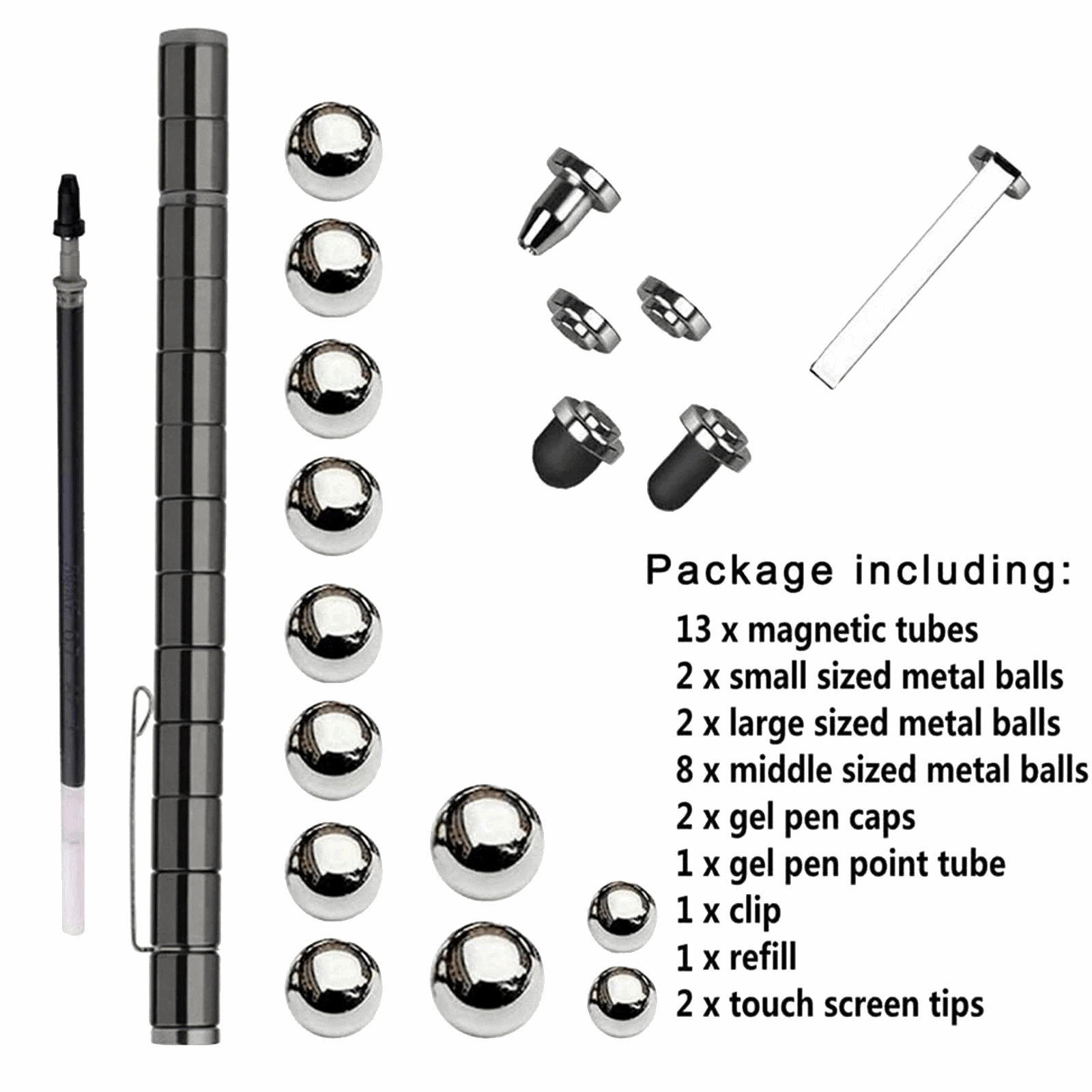 Magnetischer Stift gegen Stress und Unruhe