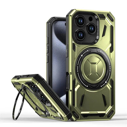 MagSafe iPhone 16 Armor stoßfeste Ring Halter Tasche