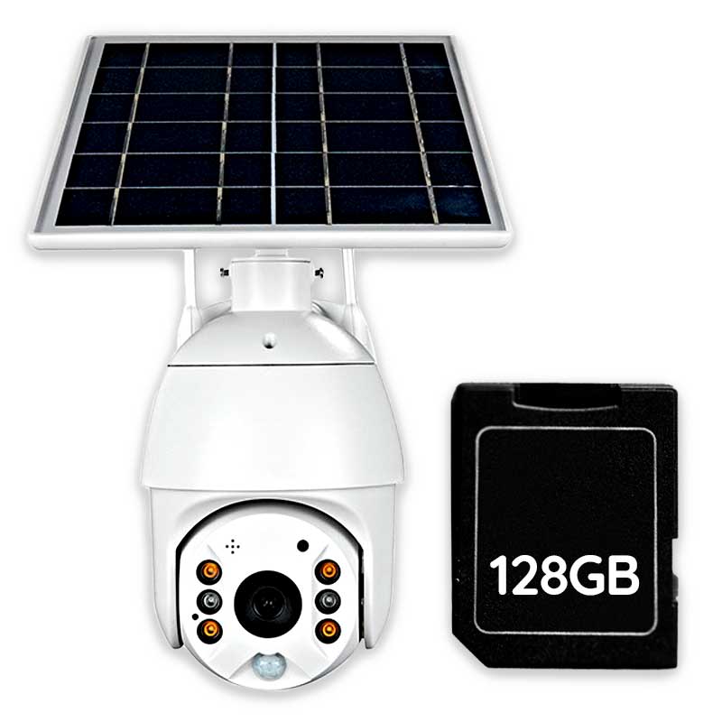 Solarbetriebene WiFi-Sicherheitskamera