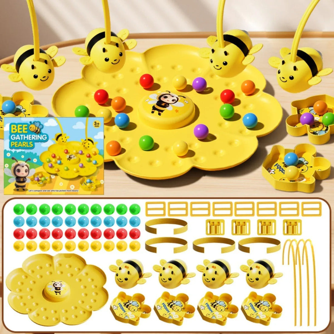 Bienenchaos Spiel - Spaßiges Geschicklichkeitsspiel für Familien