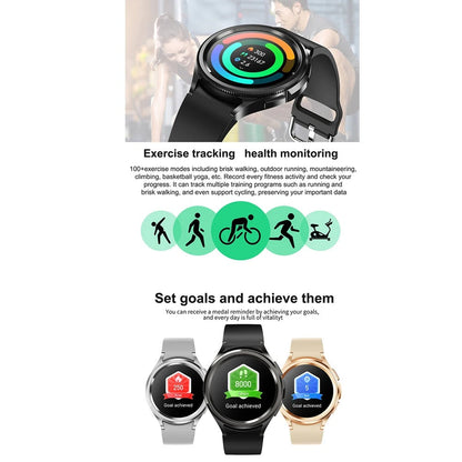 Armbanduhr Tracker mit 4G-Konnektivität - Elegantes Design, GPS, Fitnesstracking und lange Akkulaufzeit 스마트와치