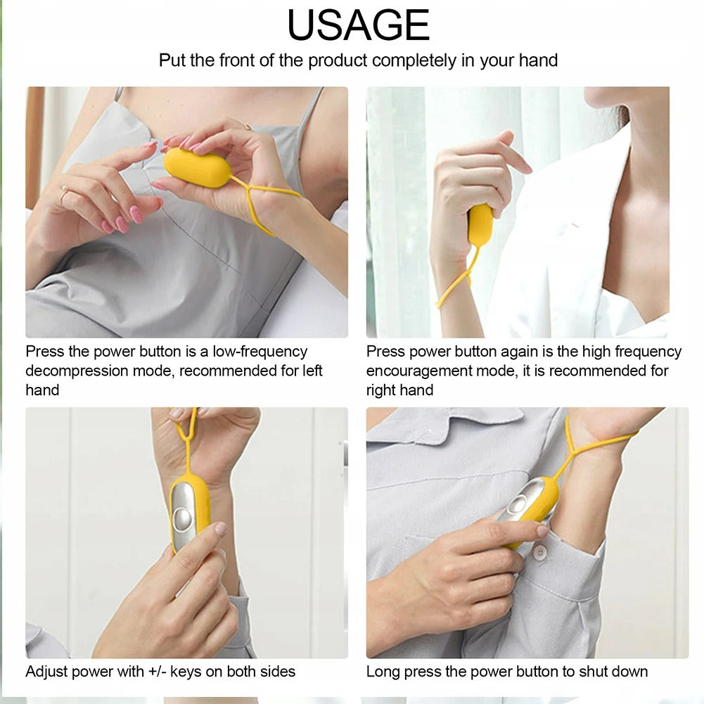 TakeCalm Handgerät zur Schlafunterstützung mit Tranquil Modulator Technologie, Tragbar und Wiederaufladbar