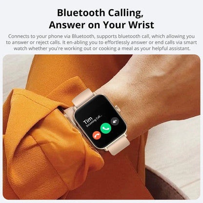 Smartwatch mit Gesundheitsüberwachung &amp; langlebigem Design für den täglichen Gebrauch - nahtlose ganztägige Konnektivität
