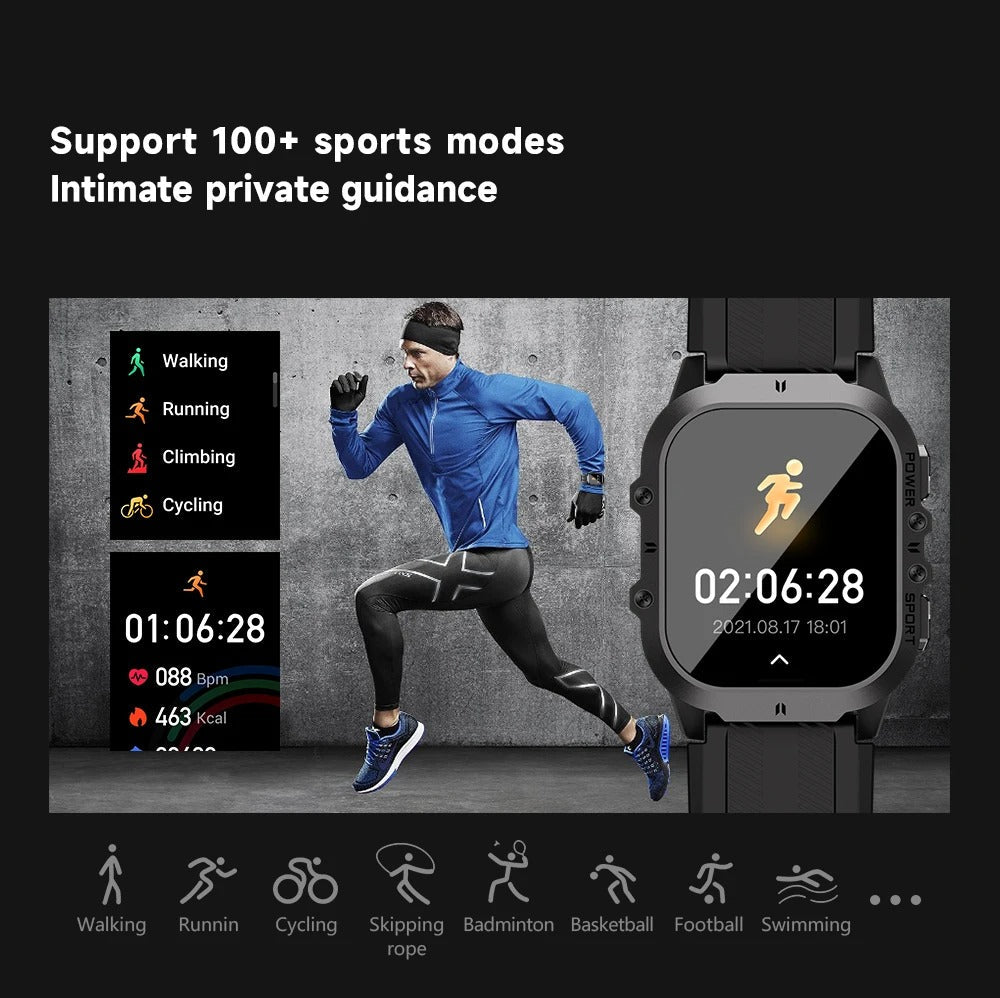 SwimGuard Runden Zähler Smartwatch – Wasserfestes Design, Fitness Tracker, Lange Akkulaufzeit, Perfekt für Schwimmer
