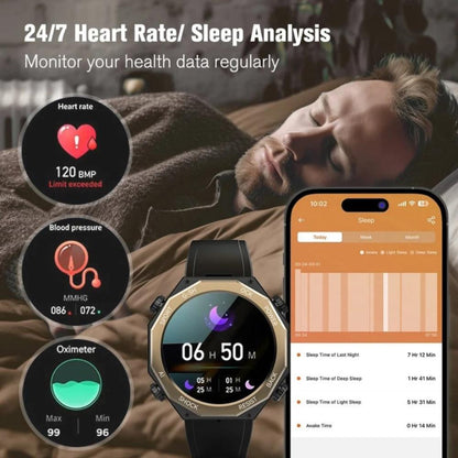 Unzerstörliche Smart Fitness-Armbanduhr – Vollständige Gesundheitsüberwachung, Schrittzählung &amp; Schlafüberwachung