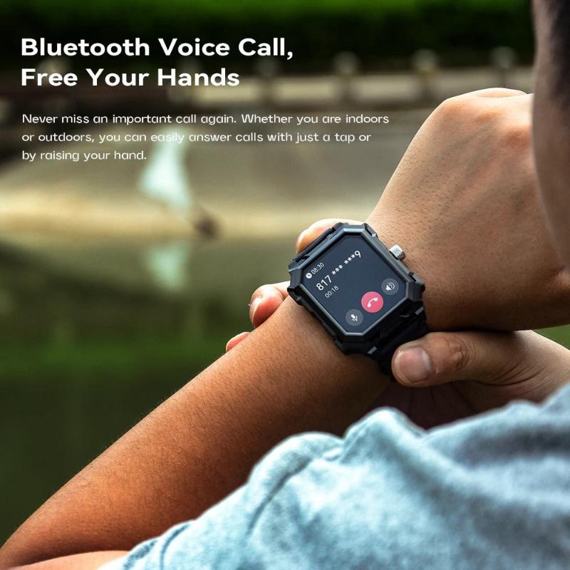 TitanEdge | Genaues Herzfrequenzmessgerät &amp; Schrittzähler Wasserdichte Sport-Smartwatch