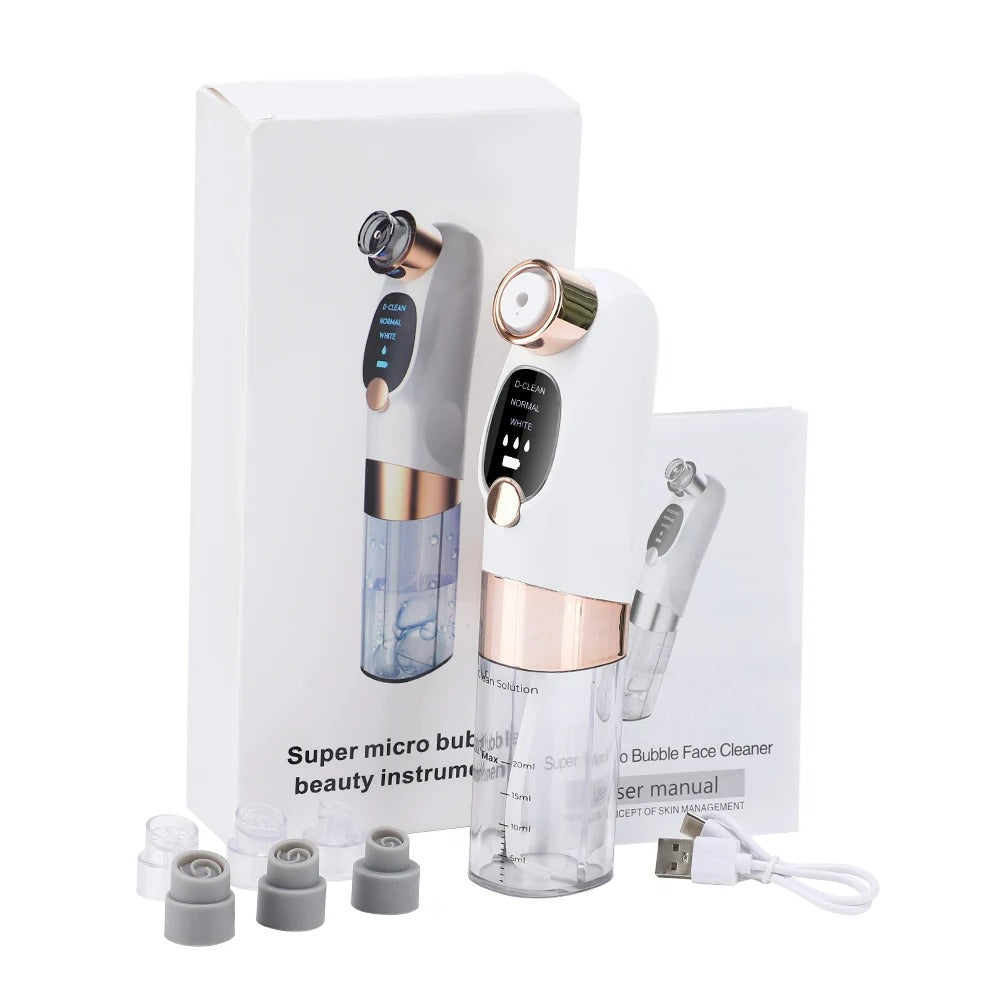 Mitesserentferner mit Präzisionssaugfunktion, wiederaufladbar, einstellbare Intensität, tragbares Porenreinigungsgerät