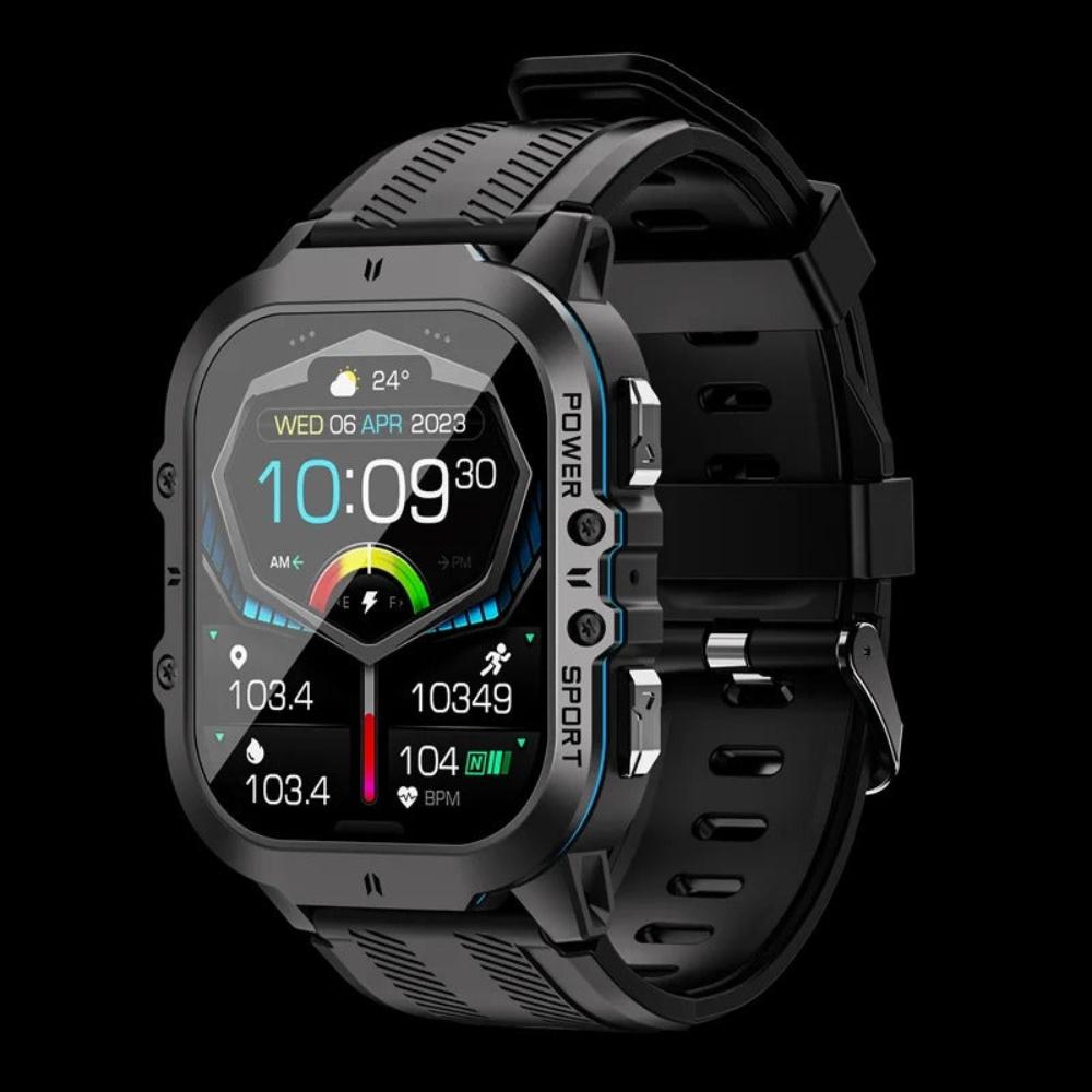 SwimGuard Runden Zähler Smartwatch – Wasserfestes Design, Fitness Tracker, Lange Akkulaufzeit, Perfekt für Schwimmer