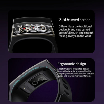 Smartwatch mit Blutdruck-, Herzfrequenz- &amp; SpO₂-Messung – Fitness Tracker mit Schlafmonitor &amp; OLED-Display