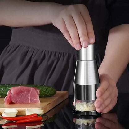 ChefChop Pro – Handbetriebenes Edelstahl-Gemüsehackmesser für schnelle, sichere und effiziente Lebensmittelvorbereitung