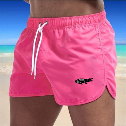 Mehrfarbige Strand-Shorts - Leichte Sportshorts | Sommer