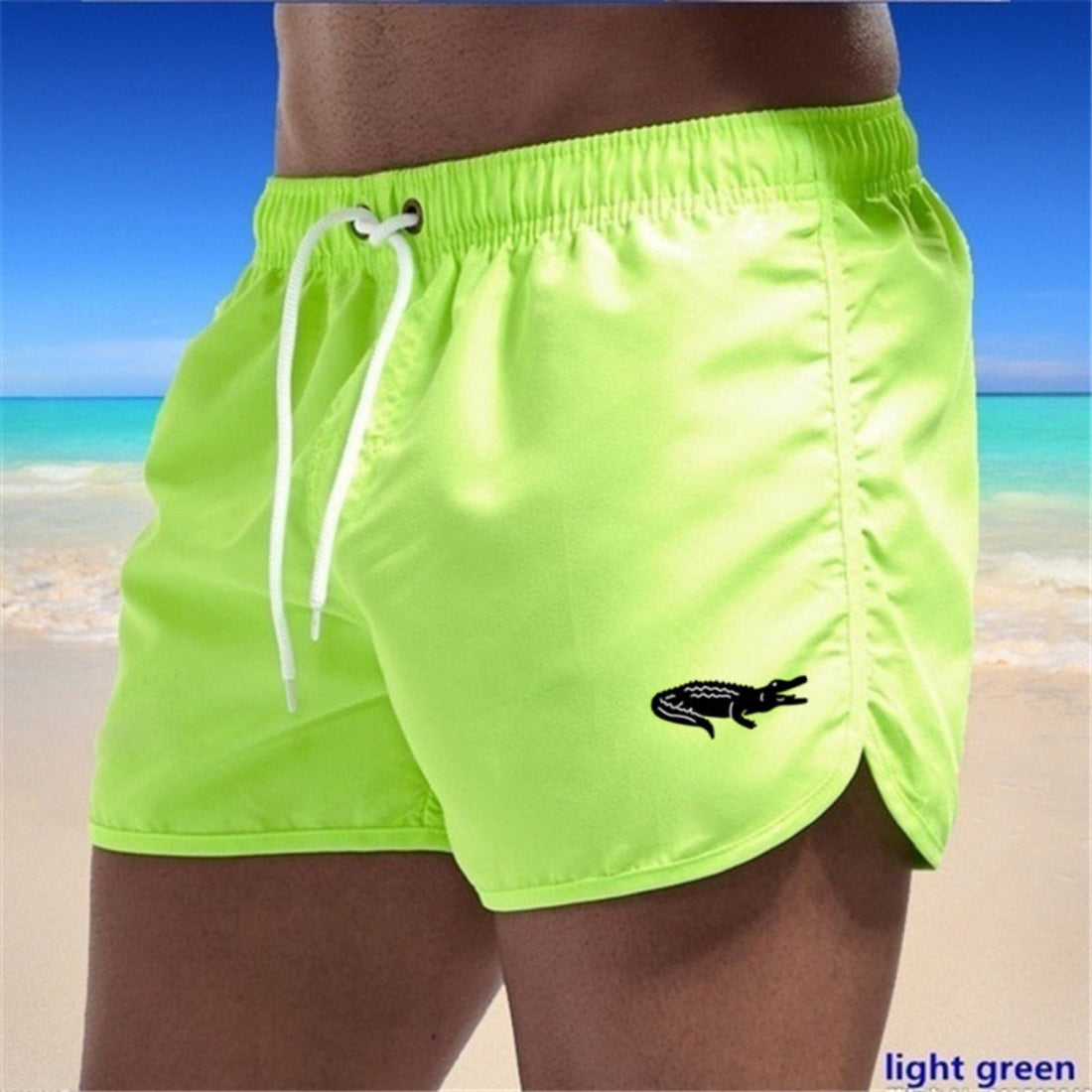 Mehrfarbige Strand-Shorts - Leichte Sportshorts | Sommer