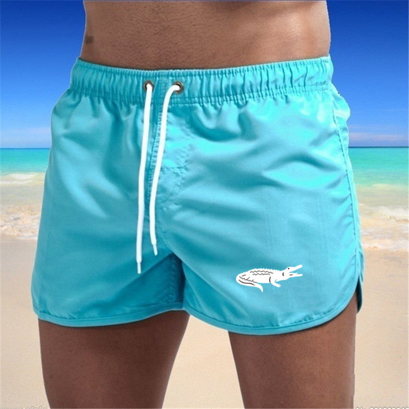 Mehrfarbige Strand-Shorts - Leichte Sportshorts | Sommer