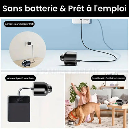 Mini-Spionagekamera Drahtlos - HD-Überwachung Sicher