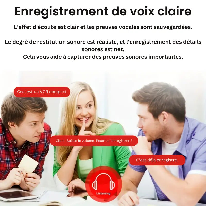 Mini-Spionagekamera Drahtlos - HD-Überwachung Sicher