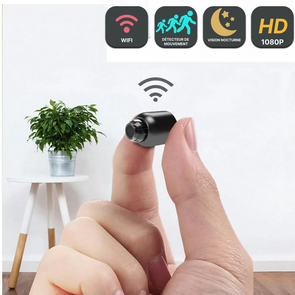 Mini WLAN-Spionagekamera – Fernsteuerung und HD-Aufzeichnung