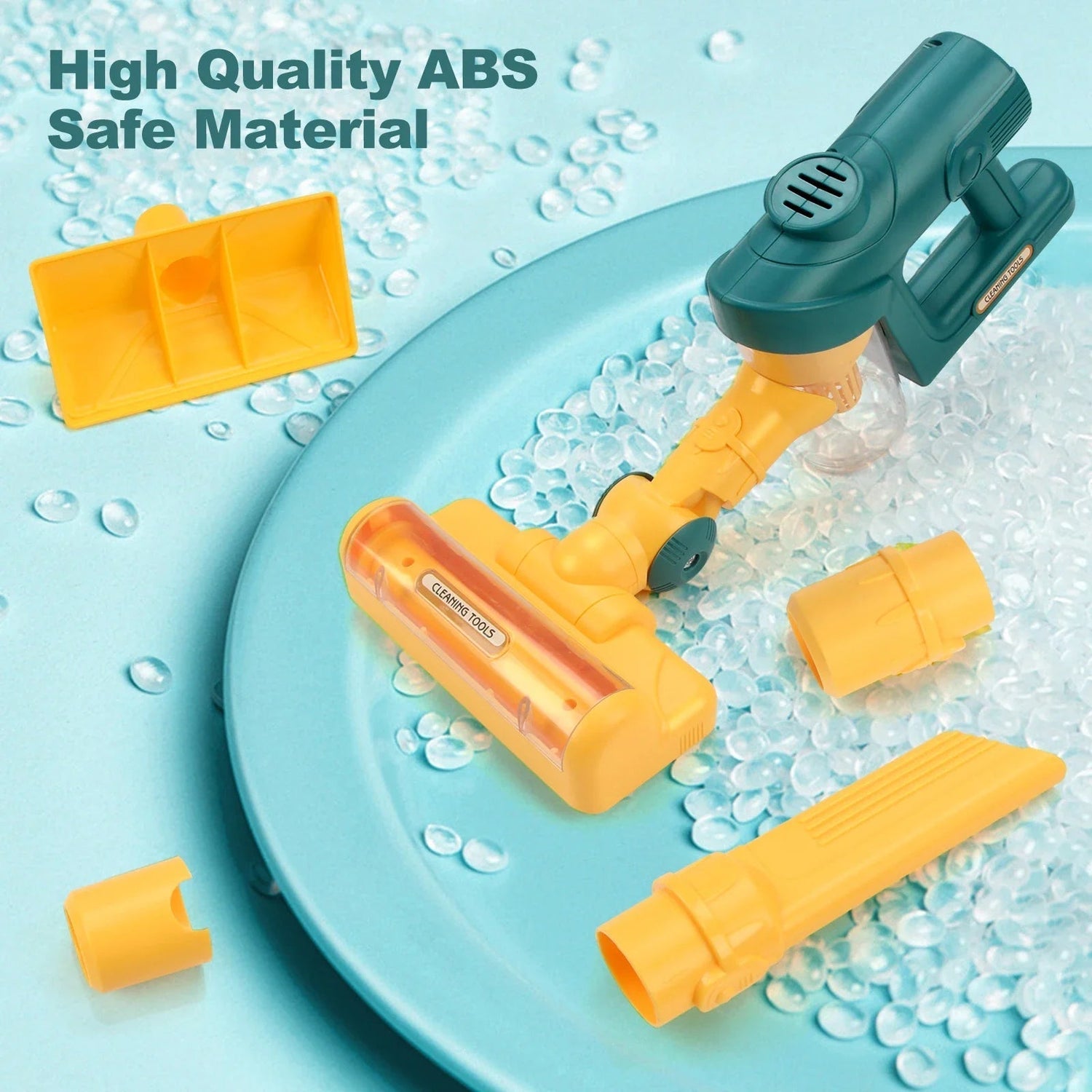 Mini-Staubsauger für Kinder - Interaktives Lernspielzeug