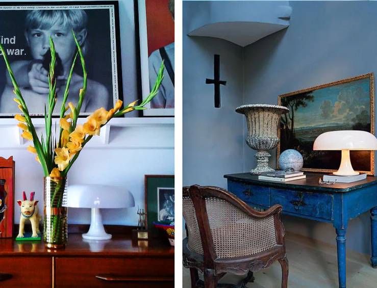 LED-Pilz-Tischlampe - Minimalistisch | Schlafzimmer &amp; Wohnzimmer