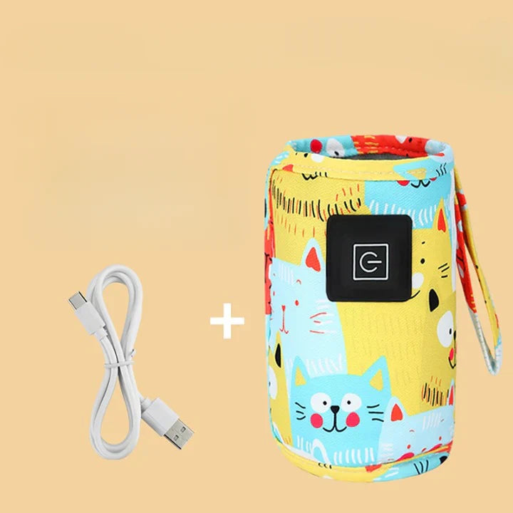 Mobiler Flaschenwärmer USB - Perfekte Temperatur jederzeit
