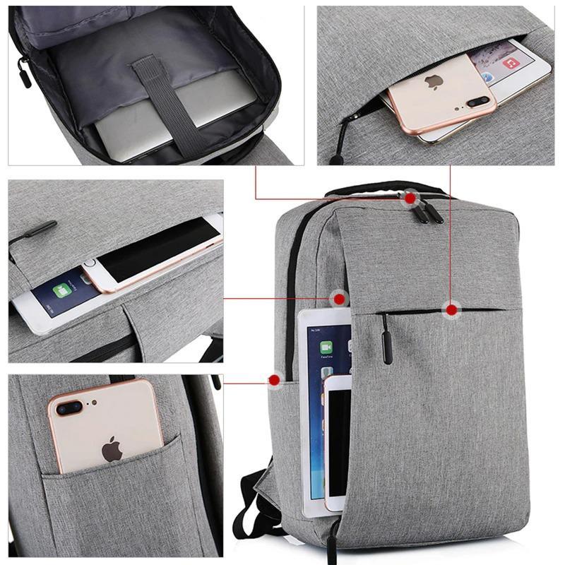 Neuer Laptop-Rucksack für Frauen USB Tasche