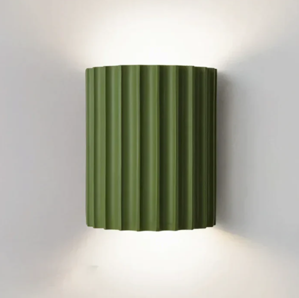 Moderne Harz-Wandlampe - Stilvolles Design | Warmes Licht