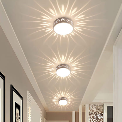 Moderne LED-Deckenleuchte - Beleuchtung für Flur, Balkon