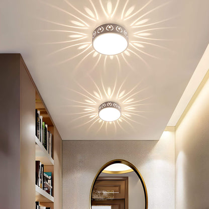 Moderne LED-Deckenleuchte - Beleuchtung für Flur, Balkon
