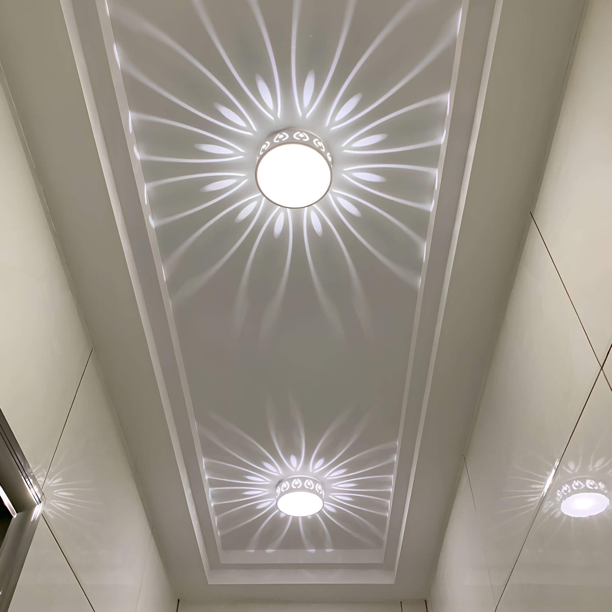Moderne LED-Deckenleuchte - Beleuchtung für Flur, Balkon