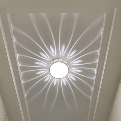 Moderne LED-Deckenleuchte - Beleuchtung für Flur, Balkon