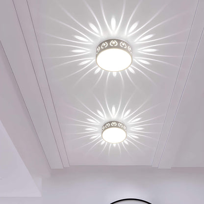 Moderne LED-Deckenleuchte - Beleuchtung für Flur, Balkon