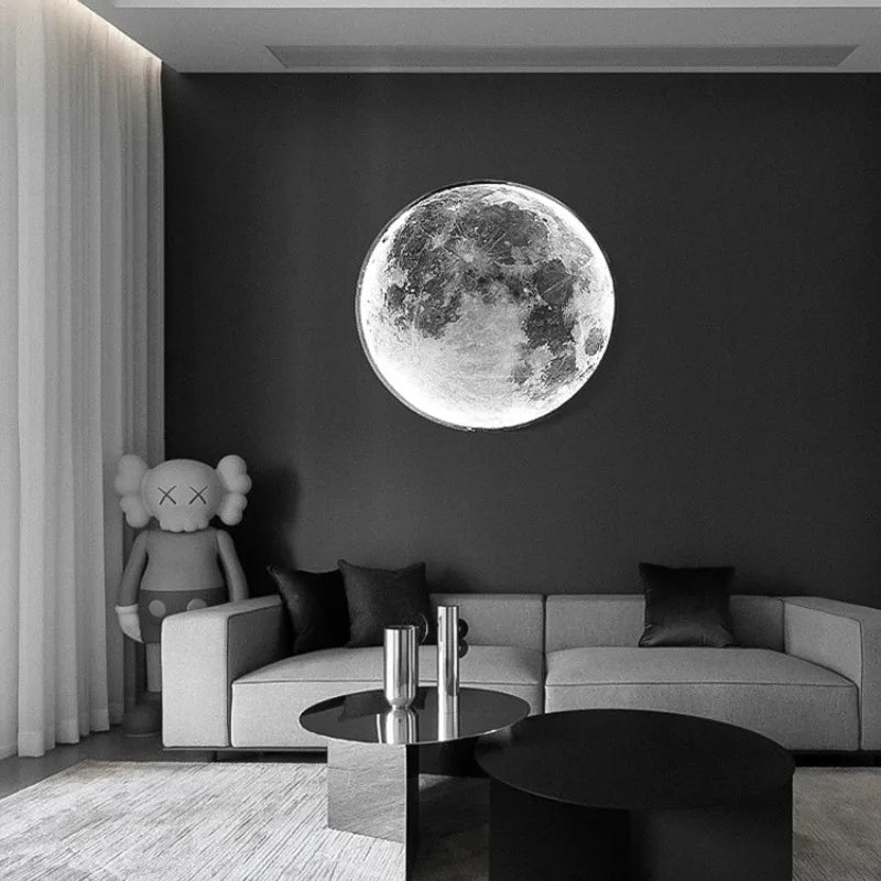 LED Mond Wandleuchte | Modernes Design