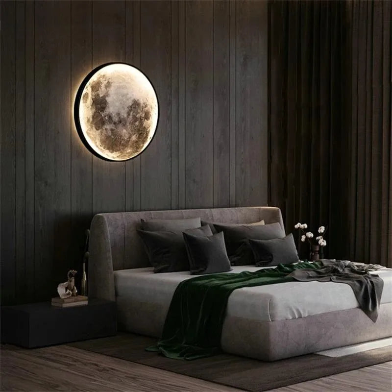 LED Mond Wandleuchte | Modernes Design