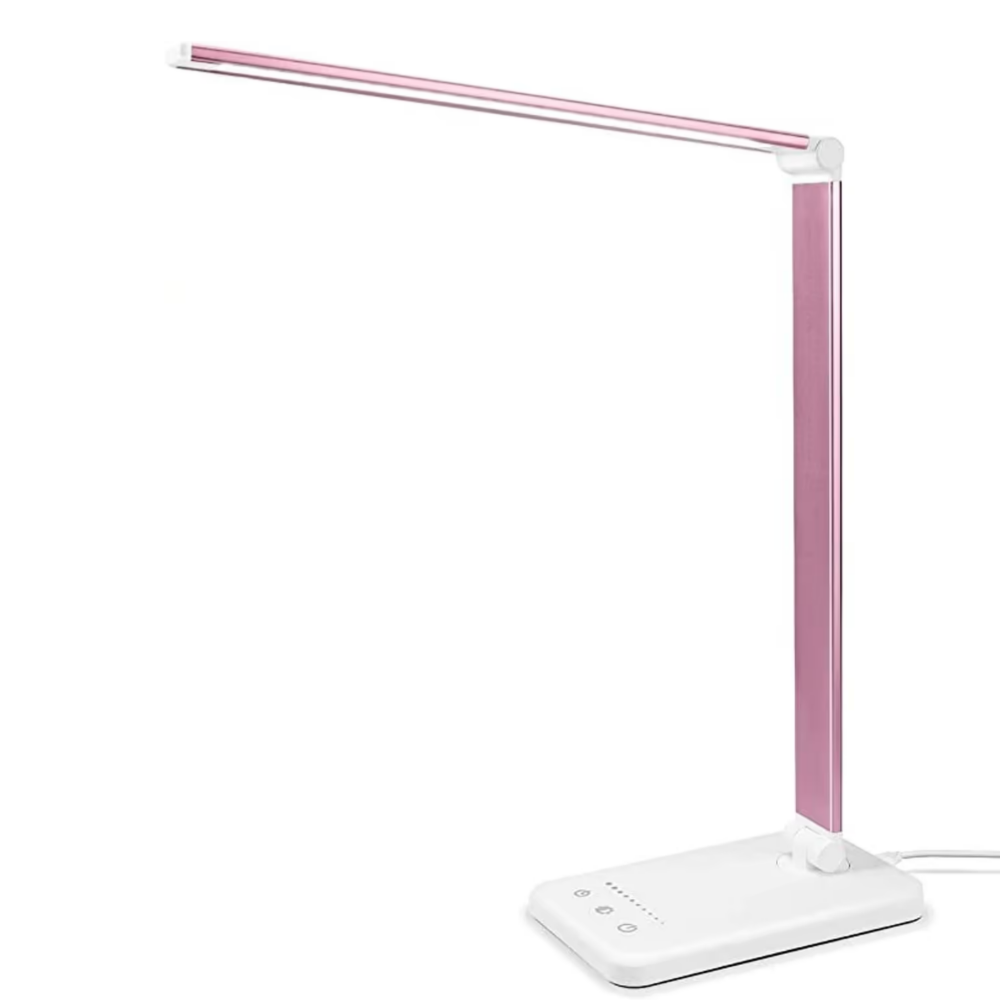 Moderne LED-Schreibtischlampe - USB-Ladeanschluss | BrightEase