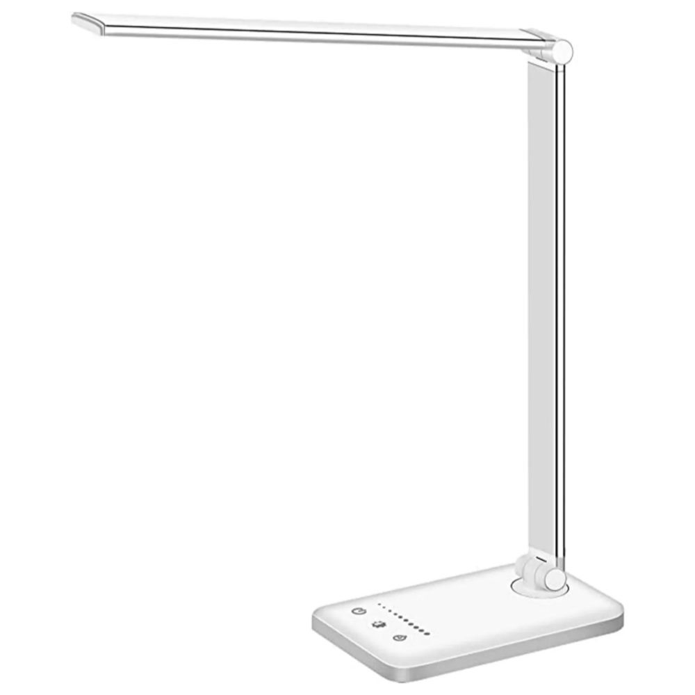 Moderne LED-Schreibtischlampe - USB-Ladeanschluss | BrightEase