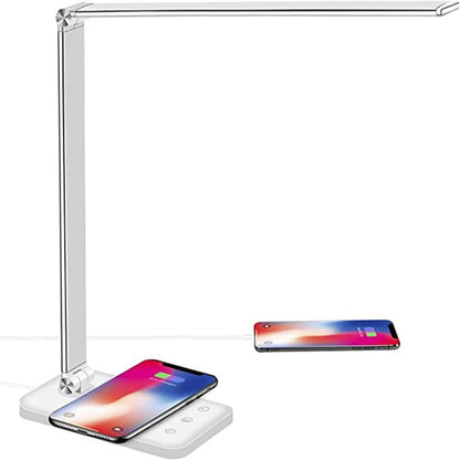 Moderne LED-Schreibtischlampe - USB-Ladeanschluss | BrightEase